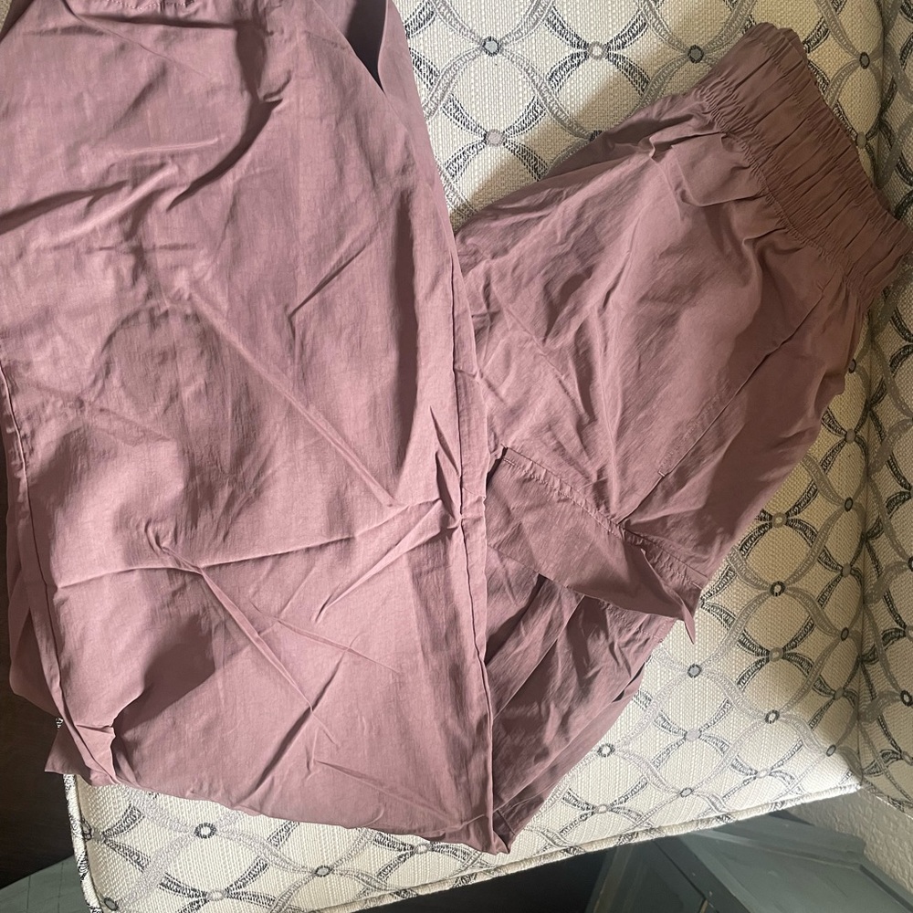 Mauve Relaxed Fit Pants